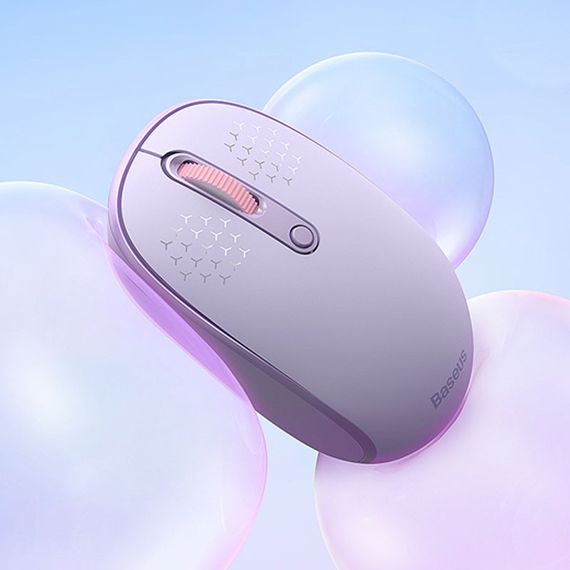 Миша бездротова Baseus F01B Tri-Mode (B01055503833-0) Purple | Зображення 5