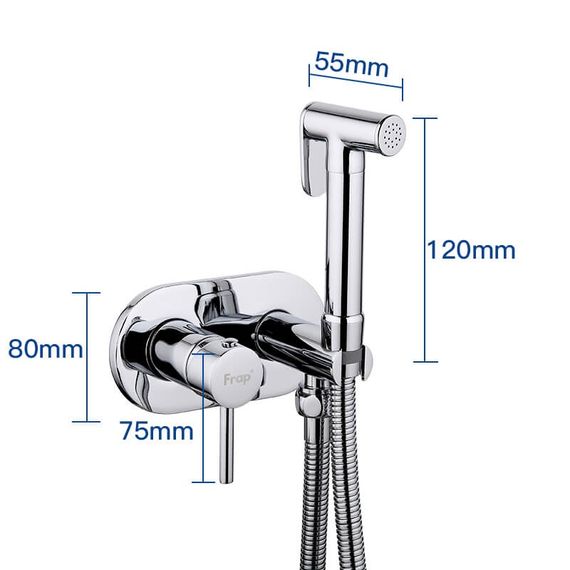 Гігієнічний душ із змішувачем Frap F7505 | Зображення 1