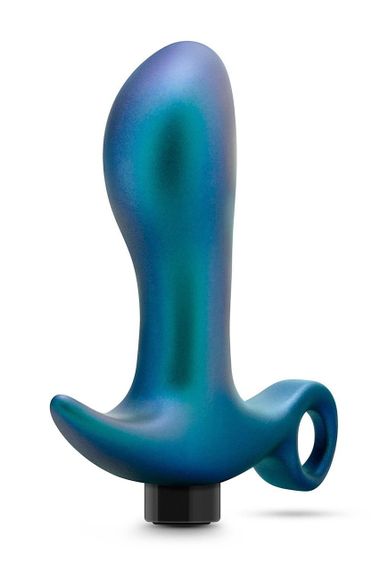 Масажер простати Blush Anal Adventures з вібрацією, 11.5 см Sex Aura | Зображення 1