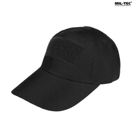 Бейсболка тактична MIL-TEC Tactical Baseball Cap Чорна | Зображення 5