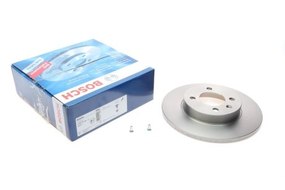 Диск гальмівний VW GOLF ІІ, ІІІ, IV, Passat B3-B4, CADDY II передній BOSCH
