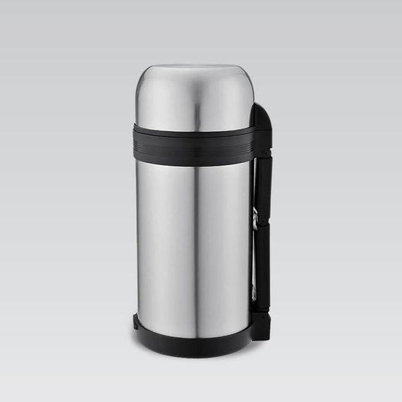 Термос для напоїв 1,5 л Maestro MR-1632-150 нержавіюча сталь зберігає тепло і холод