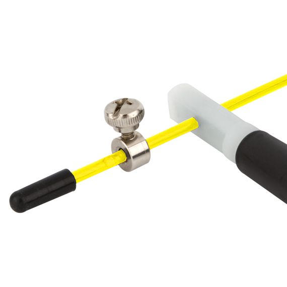 Скакалка скоростная PowerPlay 4202 Ultra Speed ​​Rope Желтая 2,9м | Зображення 3