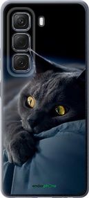 Чохол на Infinix Hot 50 4G Димчастий кіт "825u-3820-2448"