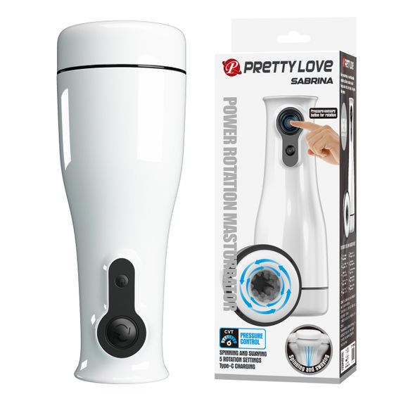 Мастурбатор - Pretty Love Sabrina Power Rotation Masturbator Sex Aura