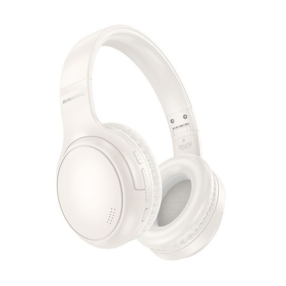 Накладные беспроводные наушники BOROFONE BO29 Fascinador Milky White | Зображення 1