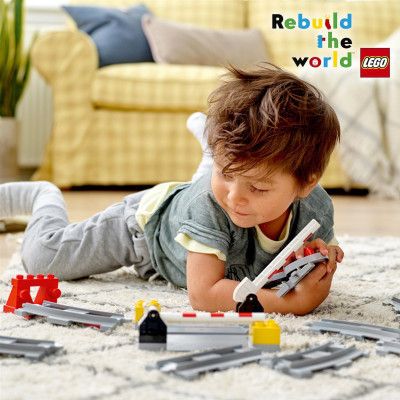 Конструктор LEGO DUPLO Town Рельсы 23 деталей (10882) | Зображення 5