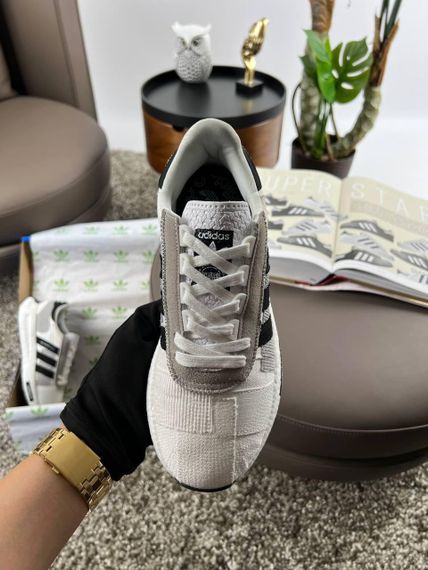 Чоловічі кросівки Retropy E5 Texture White Black Grey | Зображення 7