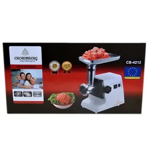 М'ясорубка електрична Crownberg CB-4212 із соковижималкою | Зображення 2