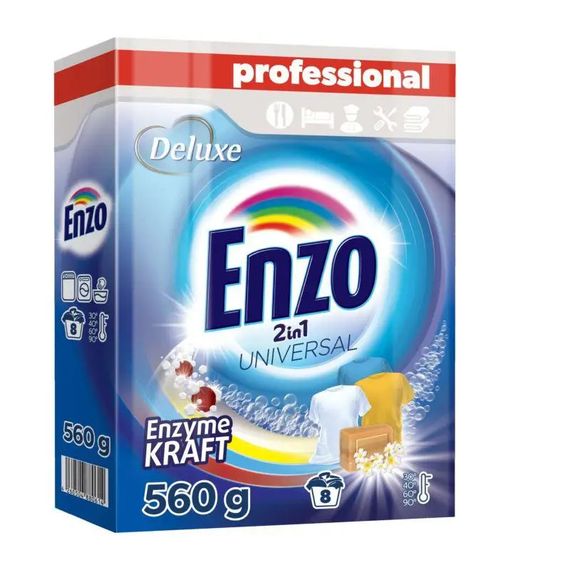 Порошок для прання універсальний Deluxe Enzo 4260504880614 560 г