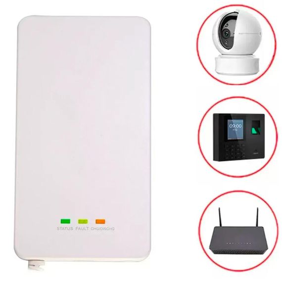 Адаптер резервного живлення mini UPS BBU15-DT, 12В / ДБЖ для роутера, IP камери, терміналів / Міні упс | Зображення 3