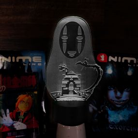 Акриловий світильник-нічник Формен Spirited Away білий tty-n001791