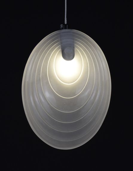 Люстра підвісна на 1 лампочку 27903 Чорний 30-150х15х8 см. | Зображення 5