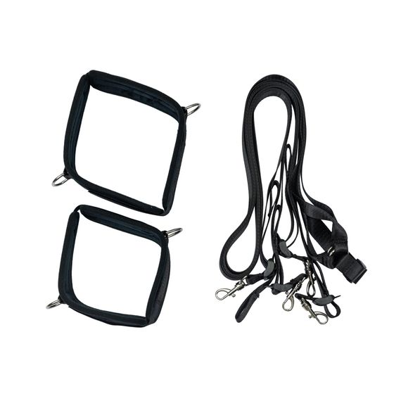 Розтяжка на ліжко Punishment - 5-Piece Bed Restraint Kit - Black | Зображення 2