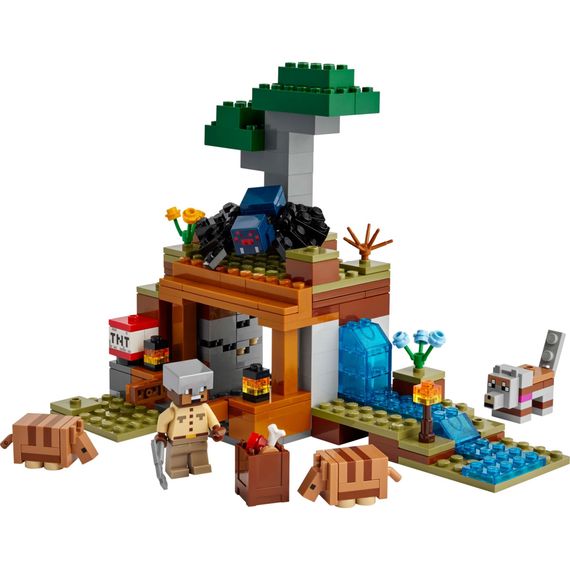 Конструктор LEGO Minecraft Шахтна експедиція Броненосець (21269) | Зображення 1