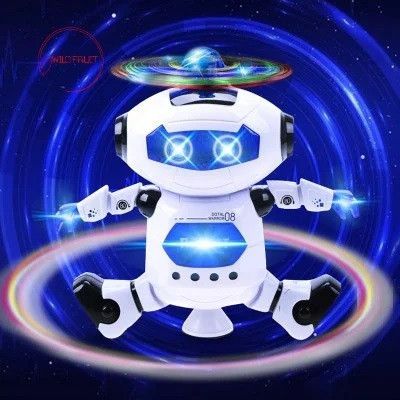 Танцюючий світиться робот Dancing Robot | дитяча іграшка музичний робот | Зображення 6