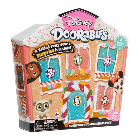 Игровой набор "Большой праздничный домик" Disney Doorables 44637, 5 фигурок