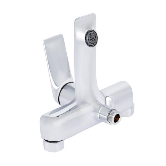 Смеситель для ванны Qtap Vlasta New (c душевым гарнитуром) QTVLA259CRM45642 Chrome | Зображення 2