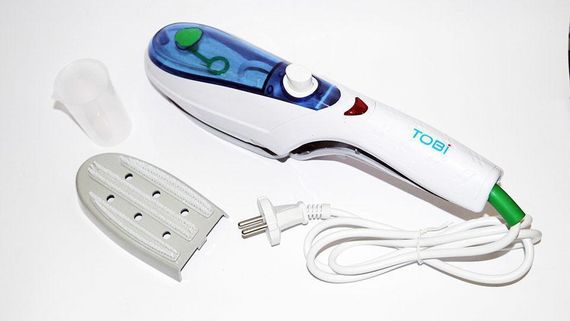 Ручний відпарювач для одягу TOBI Steam Brush, парова праска, щітка-тачка | Зображення 3