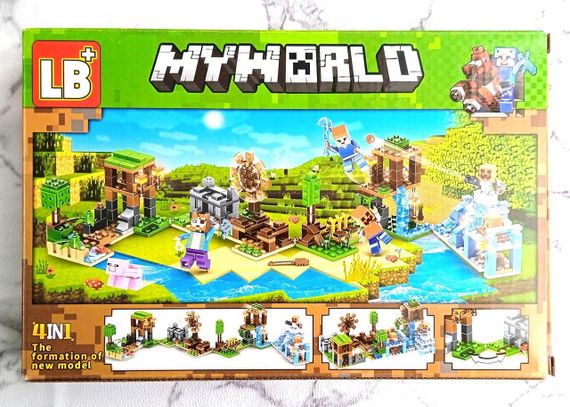 Конструктор Майнкрафт MY WORLD MINECRAFT LB548 110-112 деталей, | Зображення 1