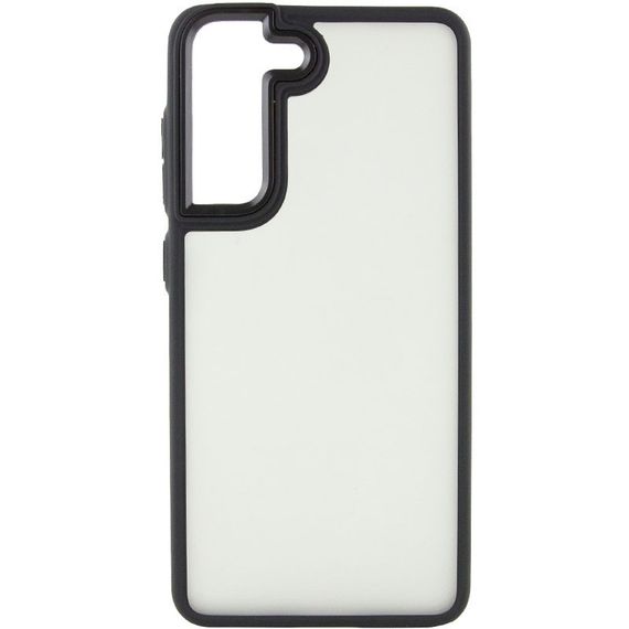Чохол TPU+PC Lyon Frosted для Samsung Galaxy S22 Black | Зображення 1