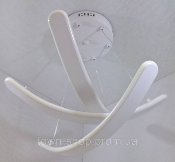Люстра потолочная LED с пультом A6223/3 Белый 25-90х46х46 см. | Зображення 5
