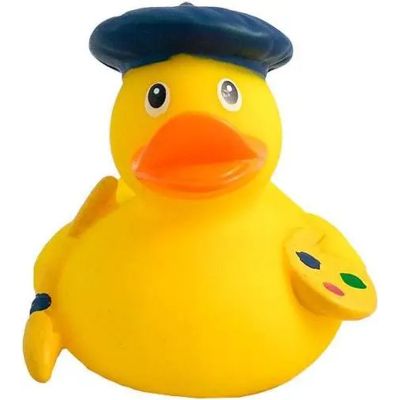 Игрушка для ванной Funny Ducks Утка Художник (1886) | Зображення 1