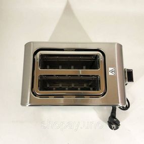 Тостер Magio MG-284 715 Вт, тостер для 2 гренок, электрический горизонтальный тостер, универсальный тостер