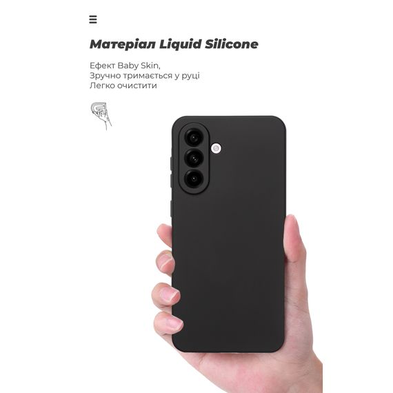 Чохол до мобільного телефона Armorstandart ICON Samsung A56 5G Camera cover Black (ARM82587) | Зображення 5
