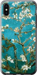Чехол на iPhone X Винсент Ван Гог. Сакура "841u-1050-17620"