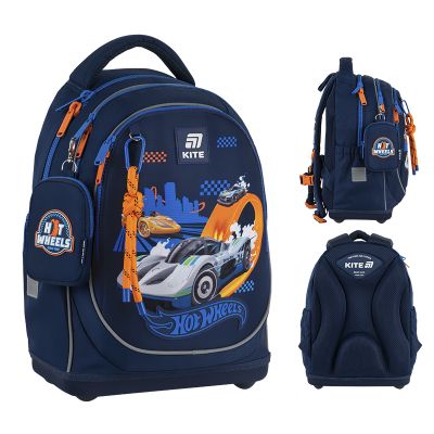 Рюкзак школьный Kite Education 724 Hot Wheels (HW25-724S)