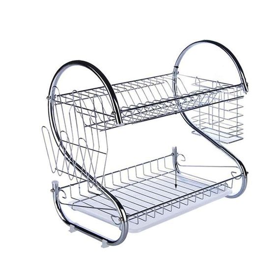 Стійка для зберігання посуду kitchen storage rack, сушарка для посуду | Зображення 2