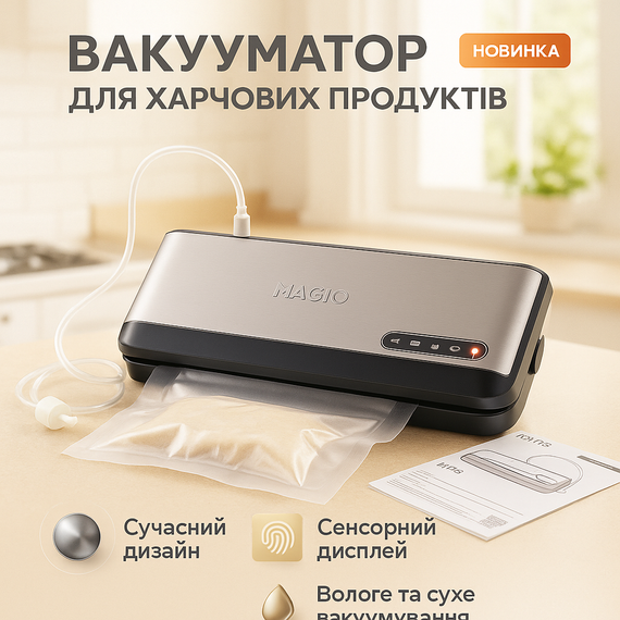 Побутовий вакууматор для зберігання їжі, Вакуумний запаювач для харчових продуктів NA-71