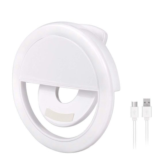 Селфи кольцо Selfie Ring Light RK12,вспышка-подсветка светодиодная для телефона | Зображення 6