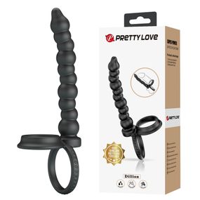 Анальний вібростимулятор PRETTY LOVE DIILON, Silicone, waterproof