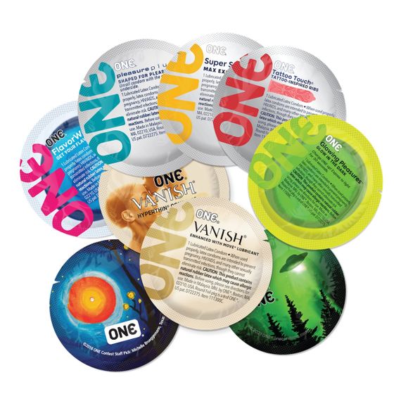 Презервативы ONE Mixed Pleasure, 3 шт sexstyle