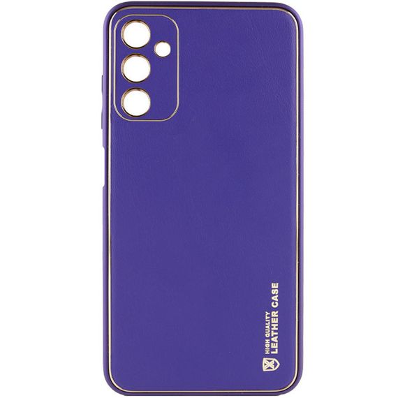 Кожаный чехол Xshield для Samsung Galaxy A15 4G/5G / M15 5G Фиолетовый / Ultra Violet