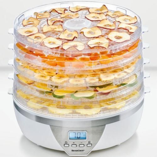 Сушка для фруктів та овочів сріблястий Crest SDA 350 A2 (UA-01)