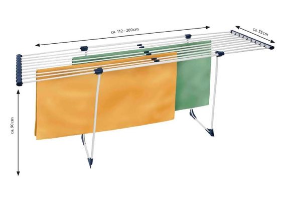 Сушарка для білизни підлогова Casa Si CasaFlex 20 White (CS92179B04) | Зображення 2