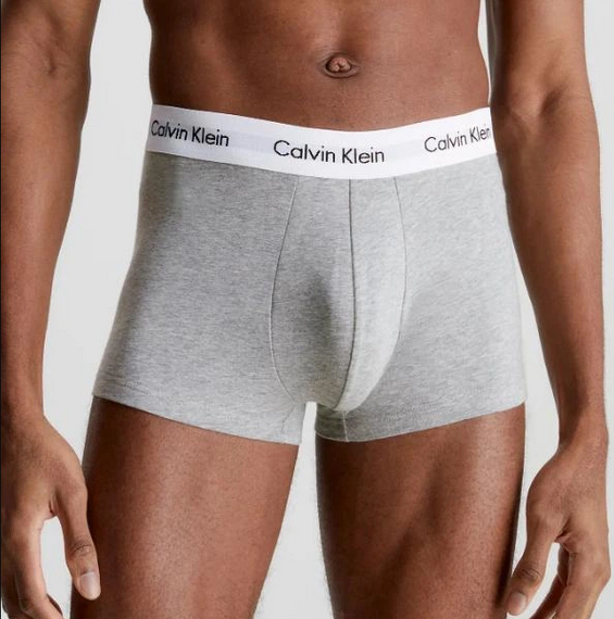 Набір чоловічих трусів боксерів Calvin Klein men boxer 3 шт в наборі M | Зображення 2