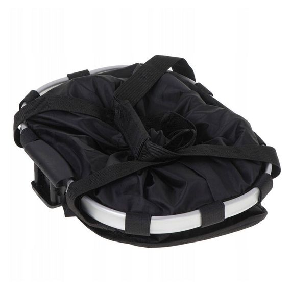 Велосумка-кошик на кермо велосипеда, до 5 кг, 3 кишені / Велосипедна сумка / Складна сумка для велосипеда з ручками | Зображення 3