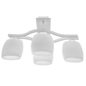 Люстра потолочная в спальню E14 60W WH (BR-01462C/4)