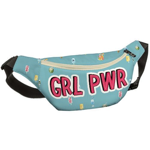 Сумка на пояс бананка Bumbag GRL PWR 27x16 см (BB_21M009_SBR)