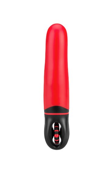 Стильний компактний вібратор AMOR BIG VIBRATOR REAL BIG Red (Застосунок НЕ Функціонує!) Sex Aura | Зображення 1