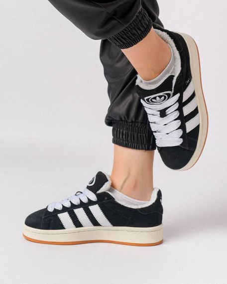 Женские кроссовки Campus Black White Gum Fur 41 26 | Зображення 1