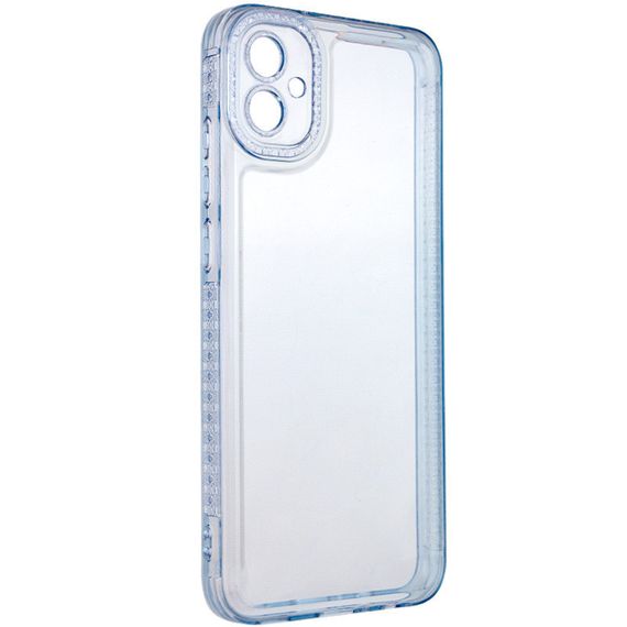 Чохол TPU Starfall Clear для Samsung Galaxy A04, Блакитний
