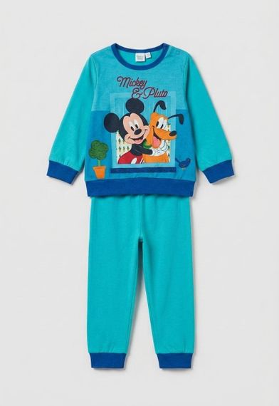 Дитяча піжама для хлопчика Disney 92 см Бірюзова (25100407C)