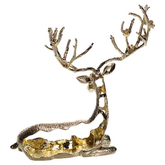 Декоративная фигурка Lying Deer 20х8х25 см металлическая HP-7-16 | Зображення 2