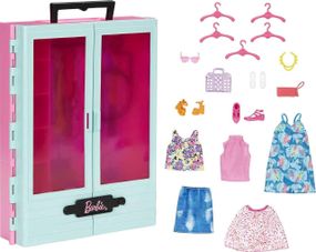 Игровой набор Барби Невероятный шкаф с одеждой и аксессуарами Оригинал Barbie Closet