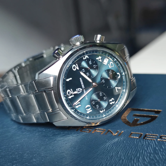 Чоловічий годинник Pagani Design PD-1773 Silver-Blue | Зображення 1